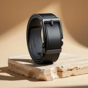 JUKMO 1.5 Leather Ratchet Belt for Men