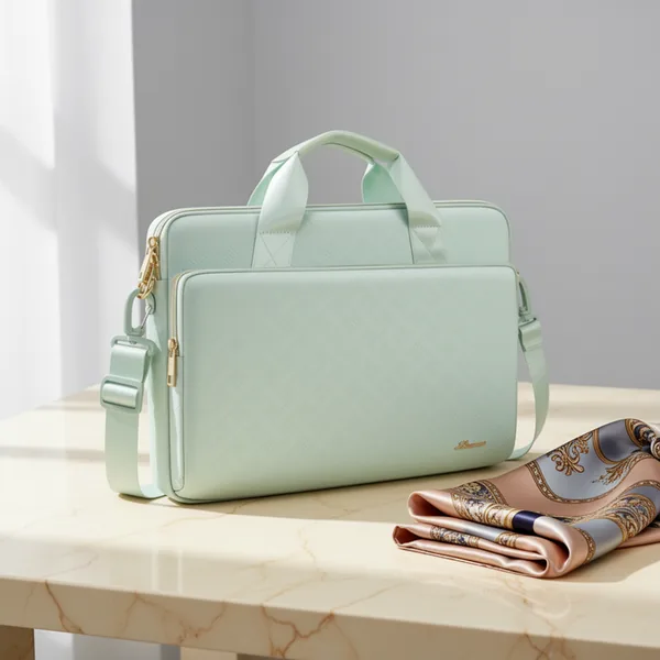 KIZUNA Laptop Sleeve Case, 13-Inch, Green