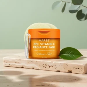 MAREE Vitamin C Toner Pads, 60 Count