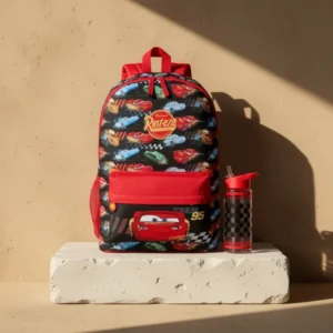 Get Trend Disney Cars Kids Backpack, 17-Inch, 2 Pieces