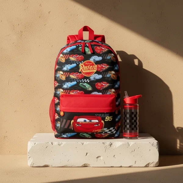 Get Trend Disney Cars Kids Backpack, 17-Inch, 2 Pieces