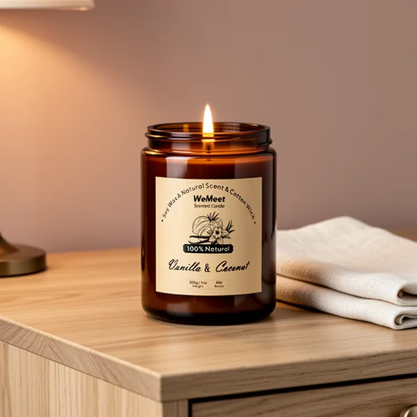WEMEET Candles for Home, 2-Pack
