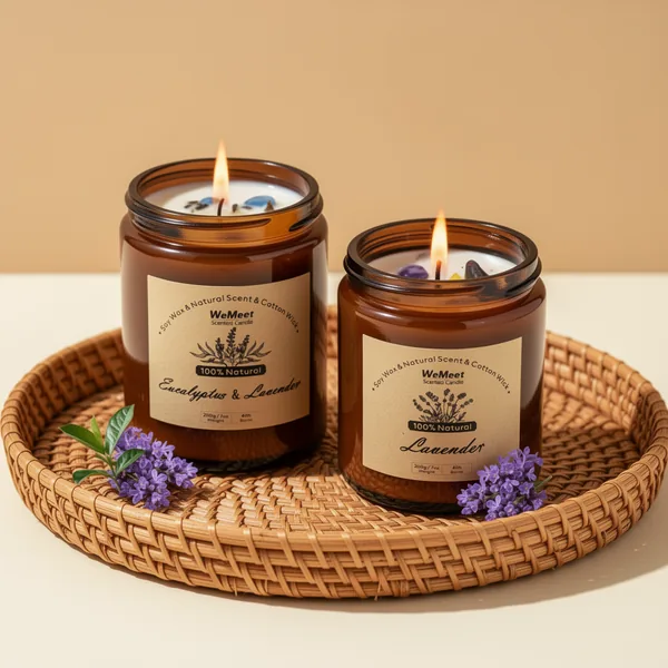 WEMEET Scented Candles, 7 oz, 2-Pack