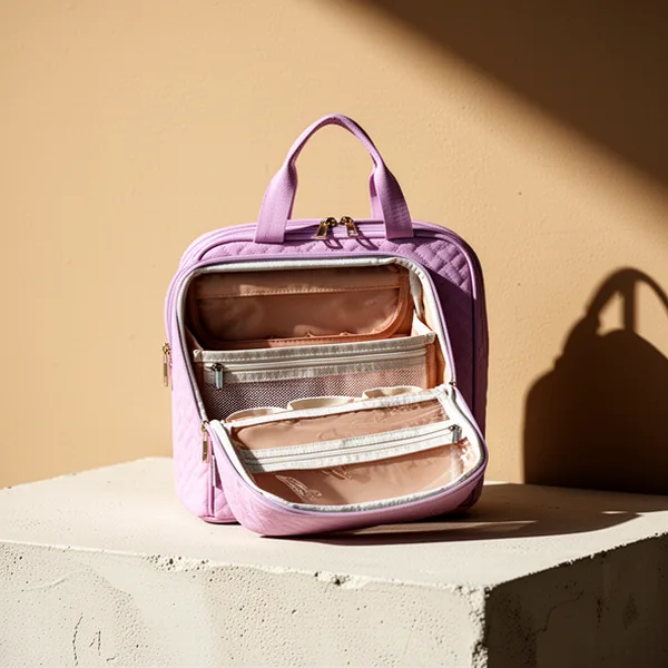Standing Makeup Bag