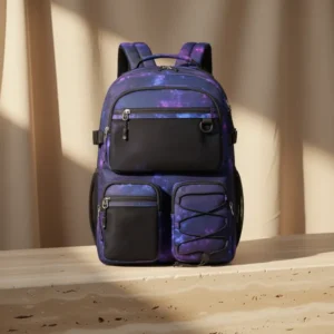Lohol Multi-Pocket Backpack for Travel, 15.6-Inch
