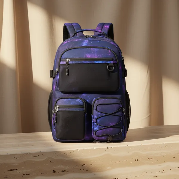 Lohol Multi-Pocket Backpack for Travel, 15.6-Inch