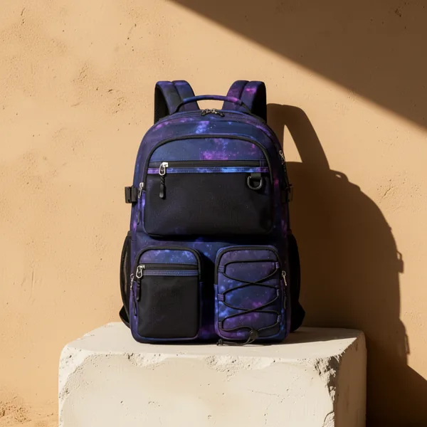 Lohol Multi-Pocket Backpack for Travel, 15.6-Inch