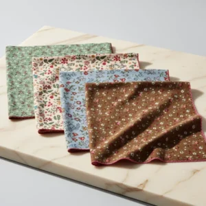 100% Cotton Bandanas for Women, 4-Pack