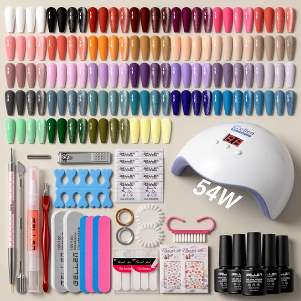GELLEN Gel Nail Polish, 71 Pieces