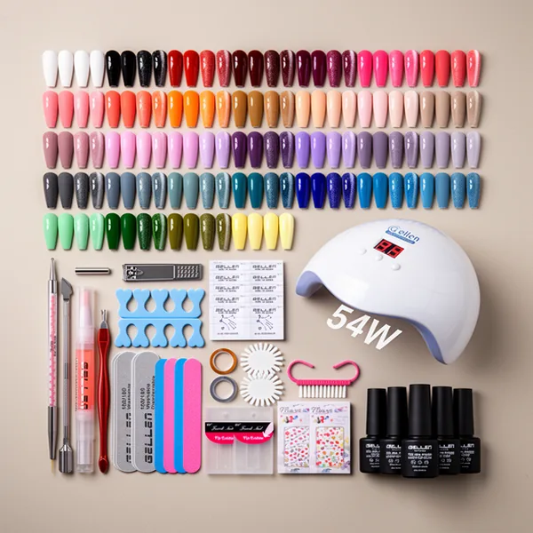 GELLEN Gel Nail Polish, 71 Pieces