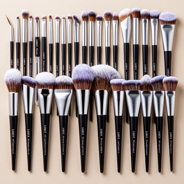 LORYP Professional Makeup Brush Set, 32 Pieces