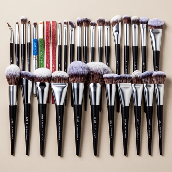 LORYP Professional Makeup Brush Set, 32 Pieces