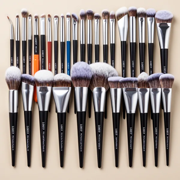 LORYP Professional Makeup Brush Set, 32 Pieces