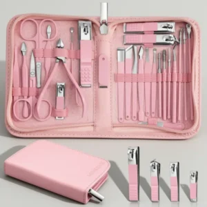 MINKINH Manicure Set Nail Clippers, 26 Pieces