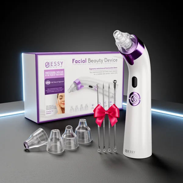 Essy Blackhead Remover Facial Cleanser, Purple