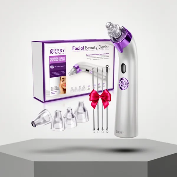 Essy Blackhead Remover Facial Cleanser, Purple