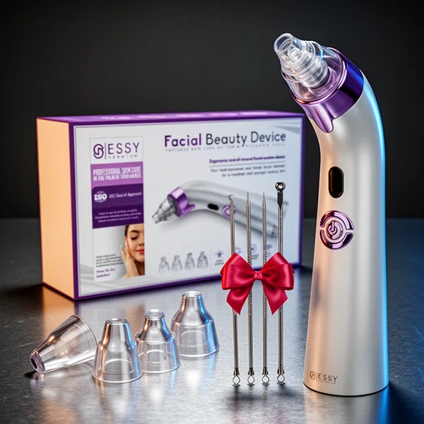 Essy Blackhead Remover Facial Cleanser, Purple