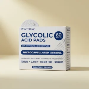 Glycolic Acid Pads Resurfacing Pads for Face Exfoliating Peel, 60 Count