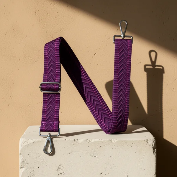 Black Hardware Purse Strap