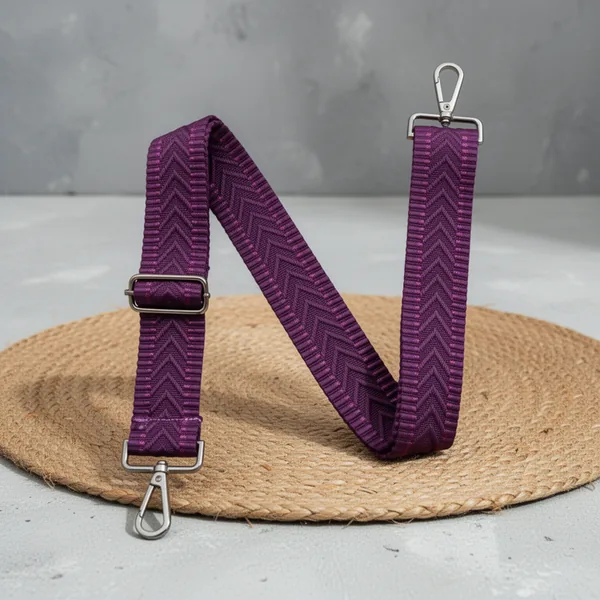 Black Hardware Purse Strap