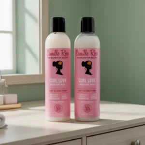 Camille Rose Curl Love Moisture Milk Leave-in Conditioner, 8 oz, 2-Pack