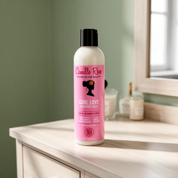 Camille Rose Curl Love Moisture Milk Leave-in Conditioner, 8 oz, 2-Pack