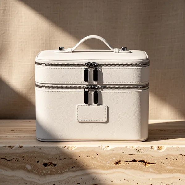Makeup Case Large Capacity Leather Makeup Bag