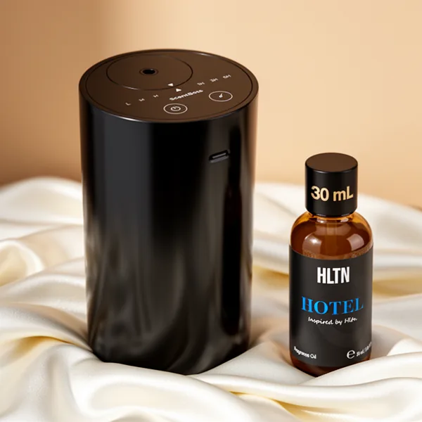 ANZ Waterless Essential Oil Diffuser Starter, Black