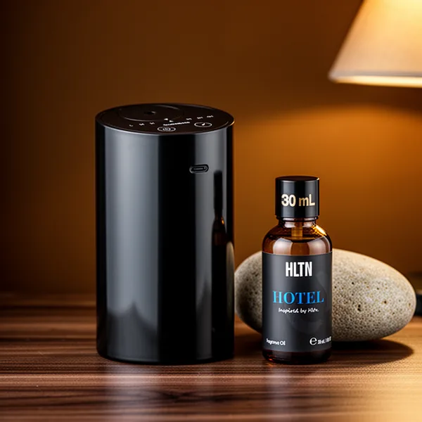 ANZ Waterless Essential Oil Diffuser Starter, Black