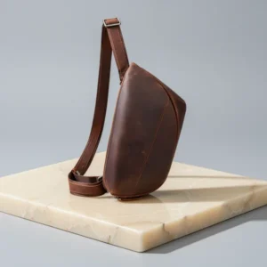 NIUCUNZH Genuine Leather Men Sling Bag