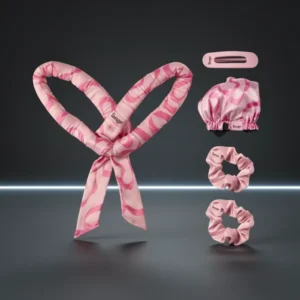 L'ANGE Hair Satin Heatless Curls Set, 5 Pieces