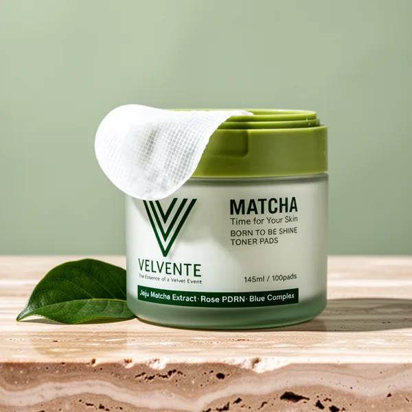Matcha PDRN Korean Toner Pads