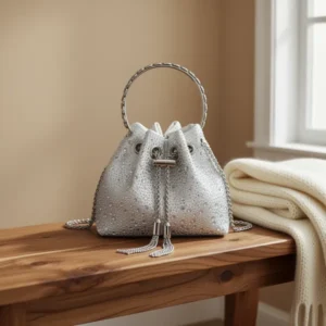 Sweetovo Rhinestone Evening Bag for Women