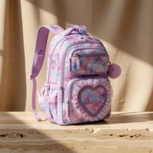 MOONBABY Kids Backpack for Girls, 17-Inch