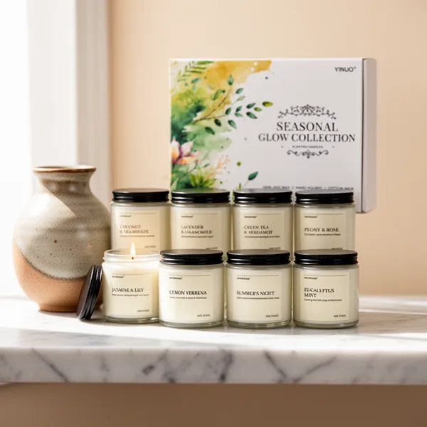 Scented Candles, 8-Pack