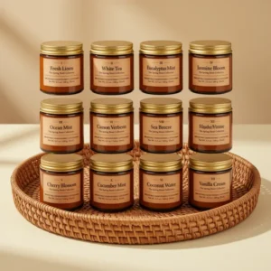 Summer Scented Candles, 3.5 oz, 12-Pack