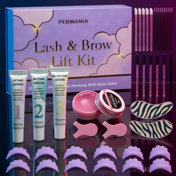 PERMANIA Eyes Open Korean Lash Lift Kit