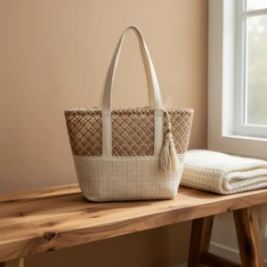 YAMEIZE Straw Woven Beach Shoulder Bags for Women