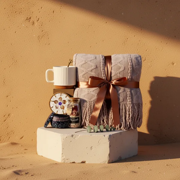Boho Spa Gift Basket for Women