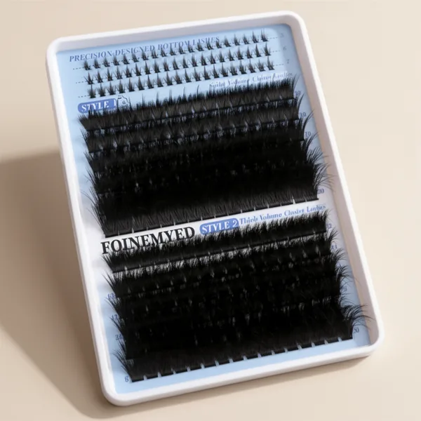 Manga Lash Clusters with Spikes, 252 Pieces