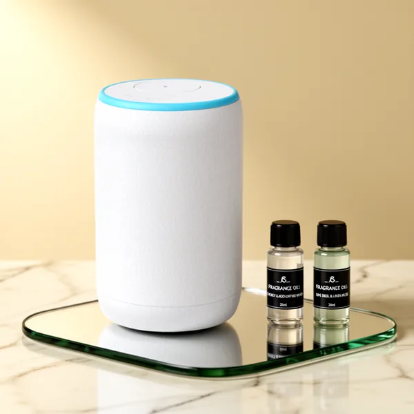 Portable Waterless Essential Oil Diffuser, 20 ml