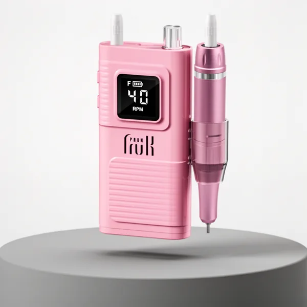 Pruk Professional Electric Nail Drill, Pink