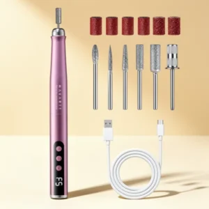 Makartt Cordless Nail Drill, Pink