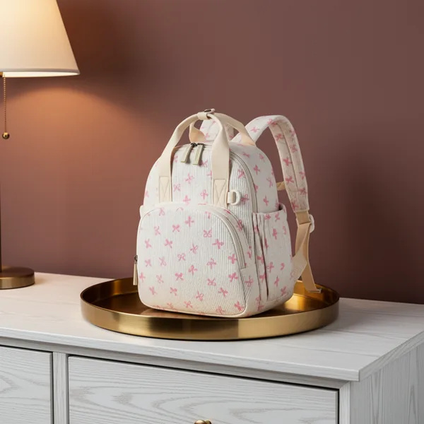 LEDAOU Toddler Backpack for Girls, 12-Inch