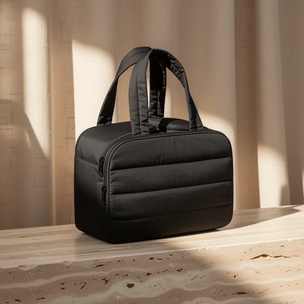 LIGHT FLIGHT Travel Toiletry Bag, Black