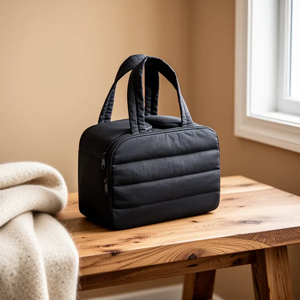 LIGHT FLIGHT Travel Toiletry Bag, Black