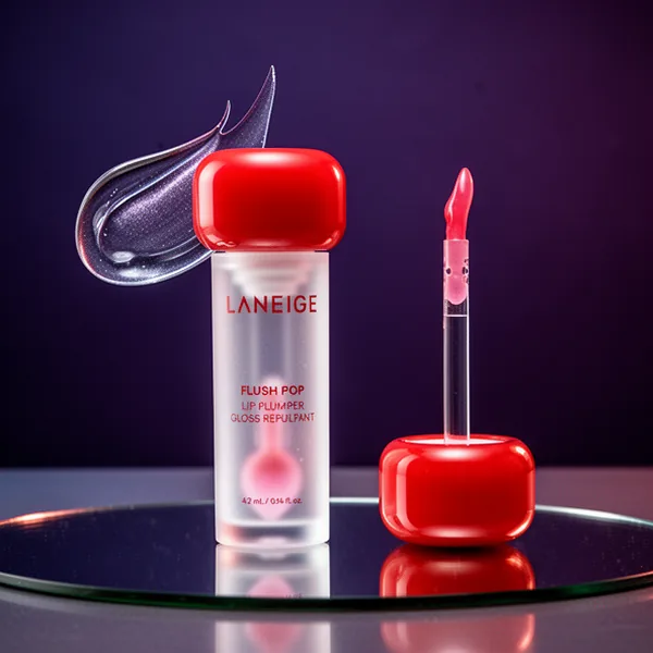 LANEIGE Flush Pop Peptide Lip Gloss