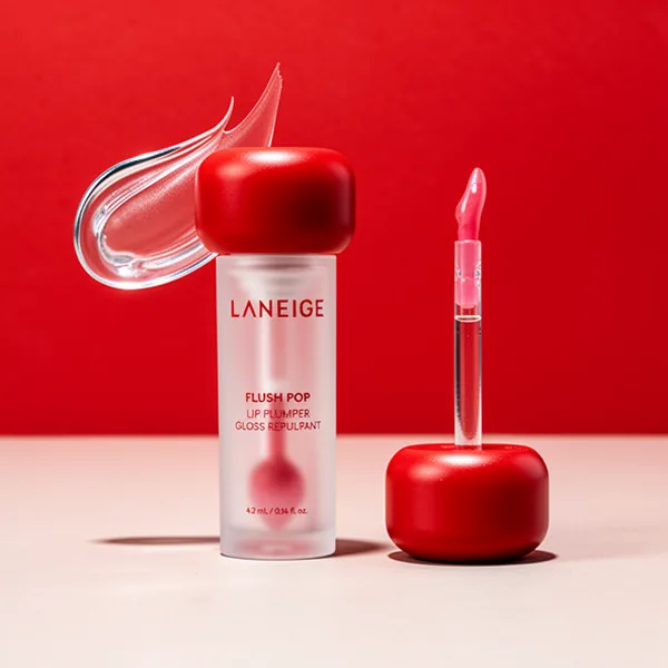 LANEIGE Flush Pop Peptide Lip Gloss