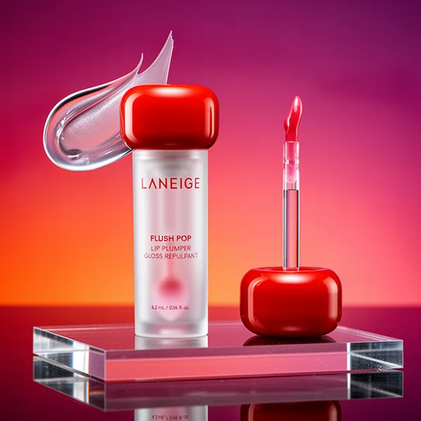 LANEIGE Flush Pop Peptide Lip Gloss