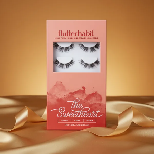 FlutterHabit the Sweetheart prepTECH Classic Underlash Extensions, 6 Pairs
